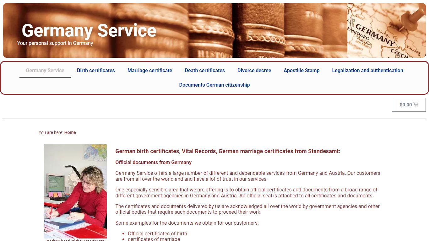 Germany Service - German birth certificates, Vital Records, German ...