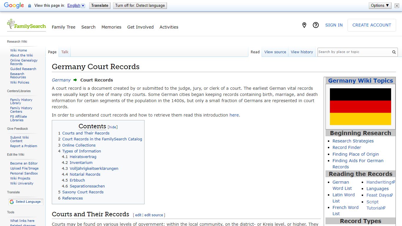 Germany Court Records • FamilySearch